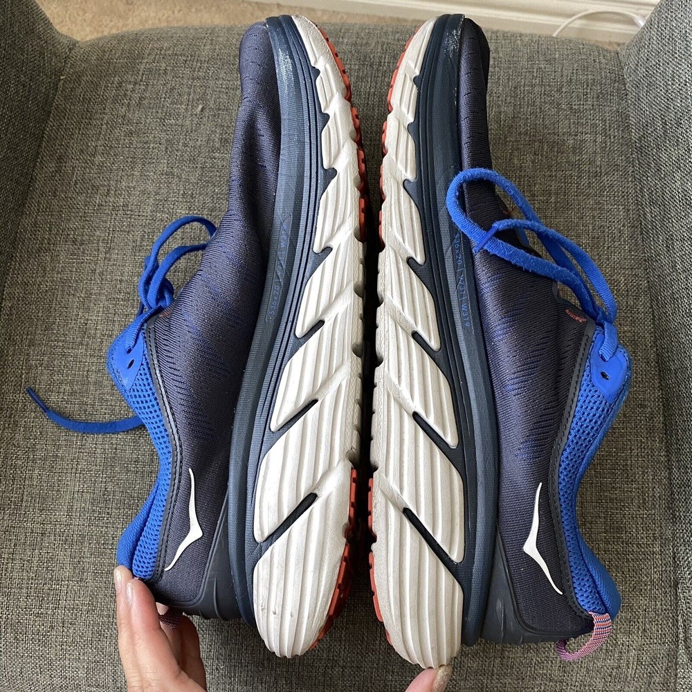 Hoka One One Gaviota 3 Mens Running Shoes Size 11 fe12215 Blue - Picture 5 of 8
